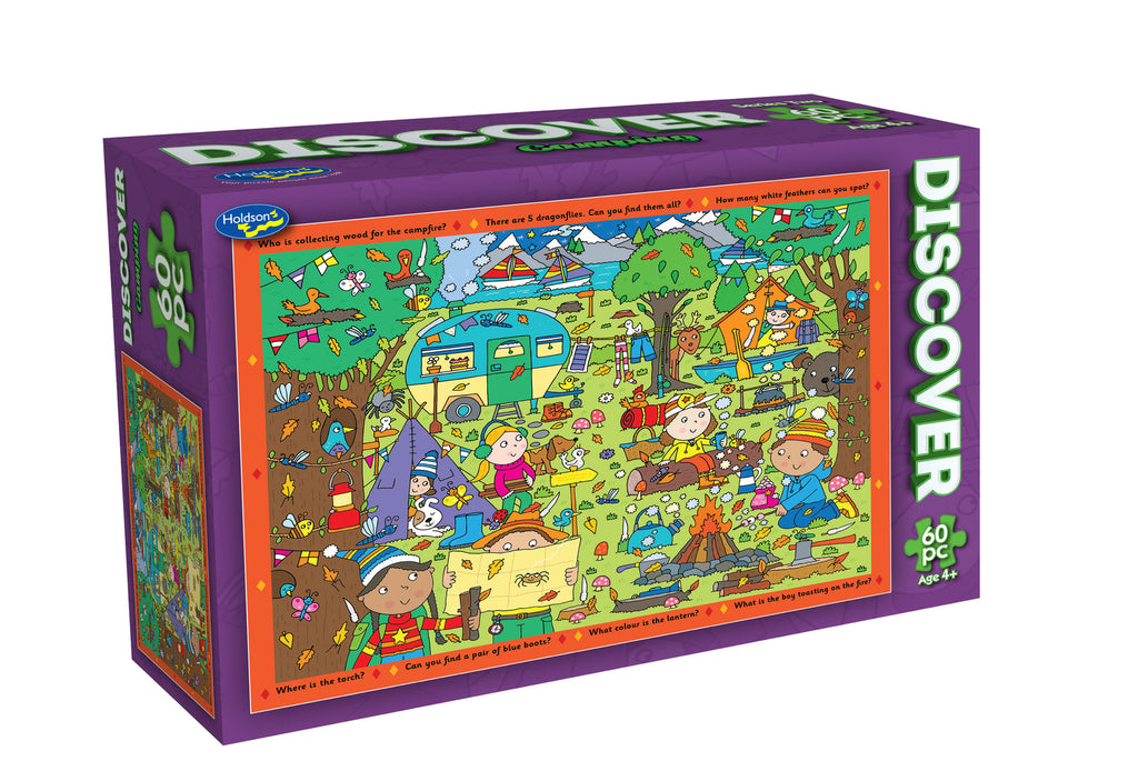 Discover Series: Camping (60pc Jigsaw)