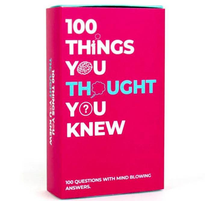 100 Things You Thought You Knew