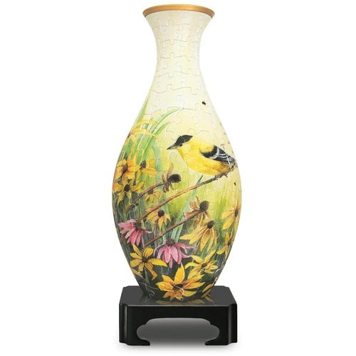 Vase Puzzle: Goldfinches (160pc)