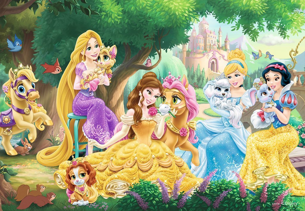 Disney Princesses: Palace Pets (2x24pc Jigsaws)