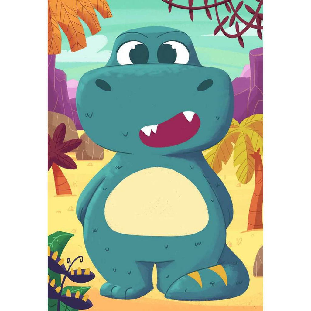 Ravensburger: Mix & Match Puzzle - Cute Dinos (3x24pc Jigsaws)