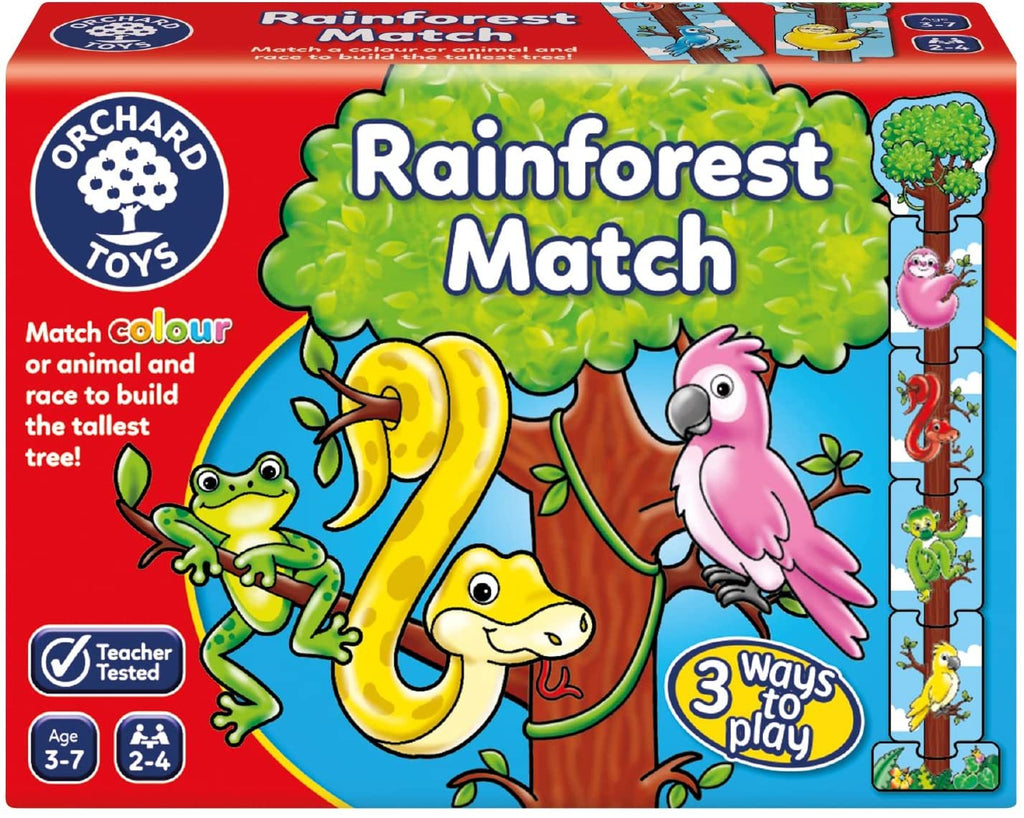 Orchard Toys: Board Game - Rainforest Match