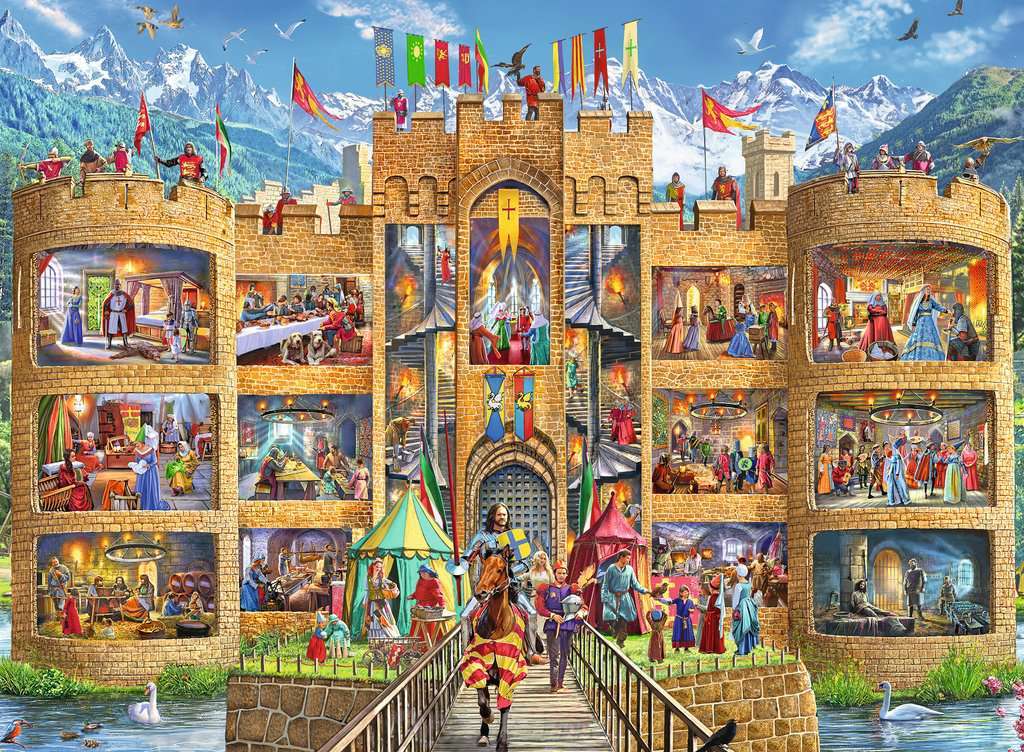 Ravensburger: Cutaway Castle (150pc Jigsaw)