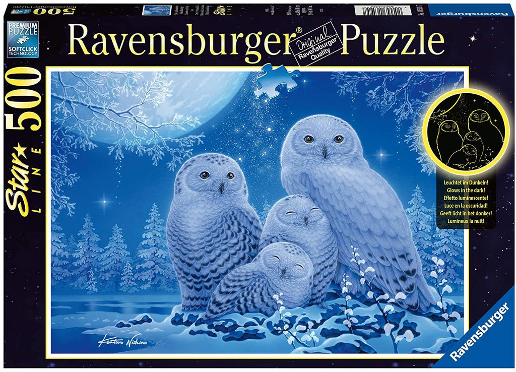 Ravensburger: Owls in the Moonlight (500pc Jigsaw)