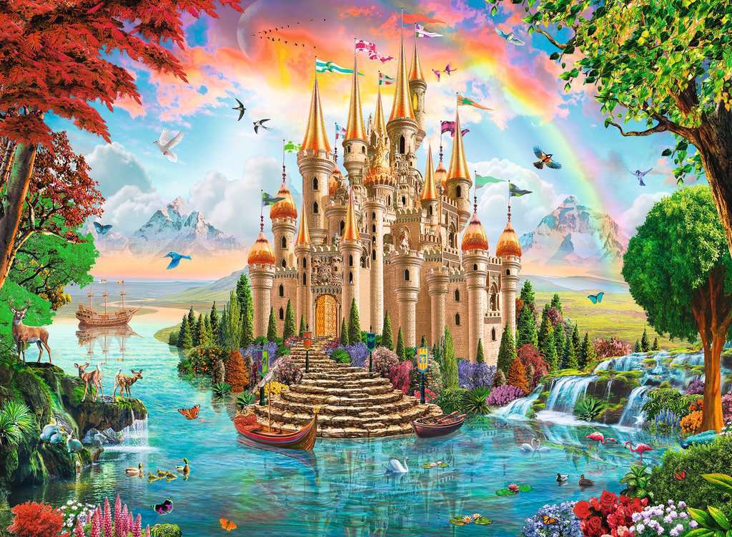 Ravensburger: Fairy Castle (100pc Jigsaw)