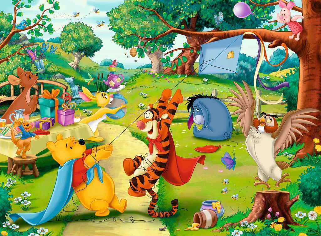 Ravensburger: Disney - Pooh to the Rescue Puzzle (100pc Jigsaw)