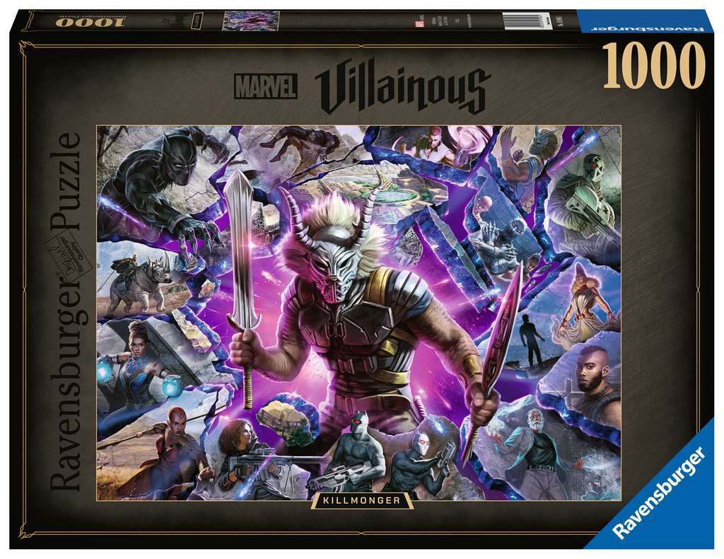 Ravensburger: Marvel Villainous - Killmonger (1000pc Jigsaw)