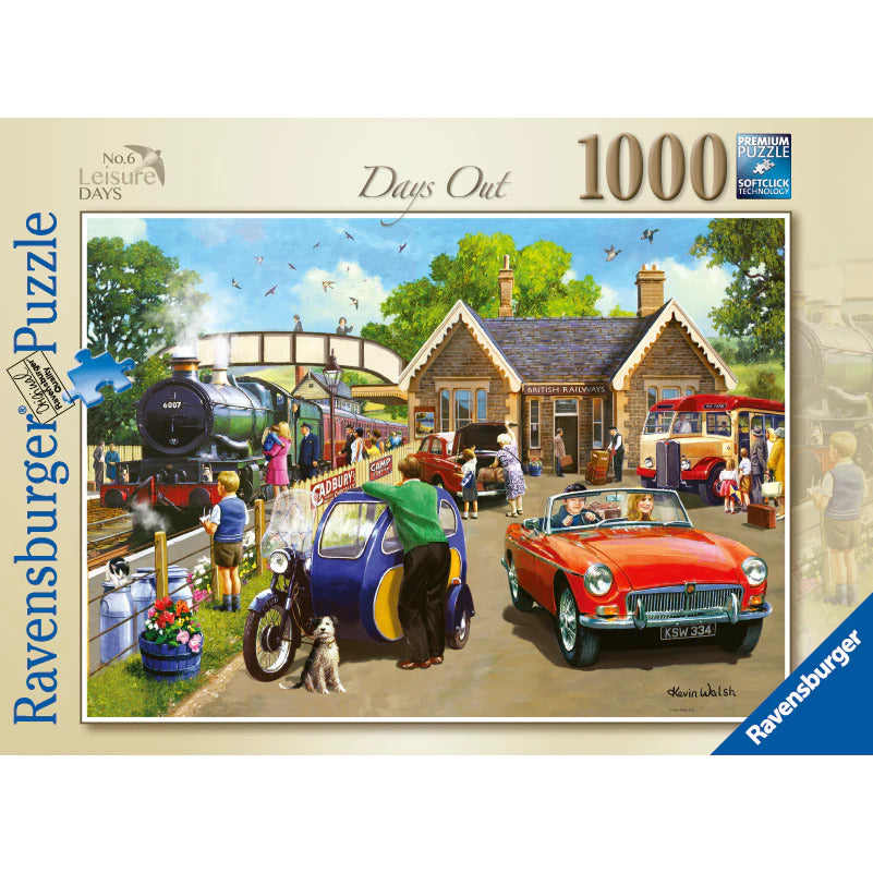 Ravensburger: Leisure Days Puzzle (1000pc Jigsaw)