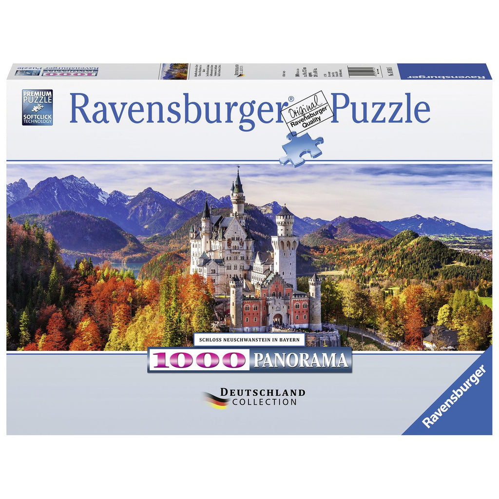 Ravensburger: Neuschwanstein Castle Panorama (1000pc Jigsaw)