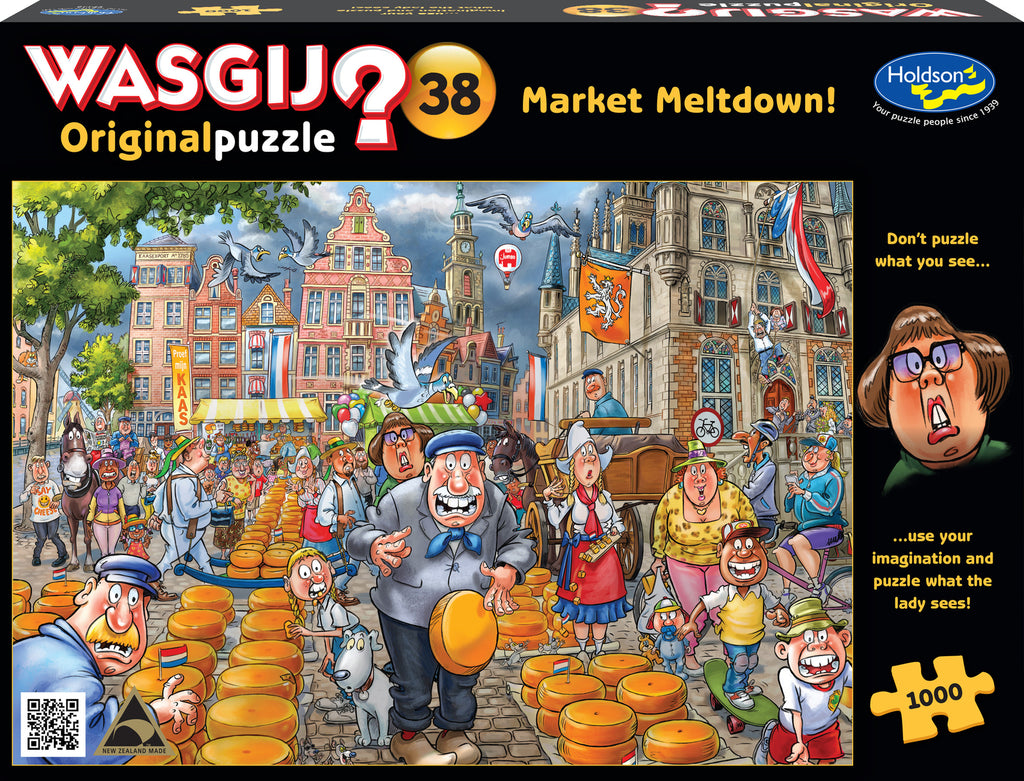 Wasgij? Original #38: Market Meltdown! (1000pc Jigsaw)