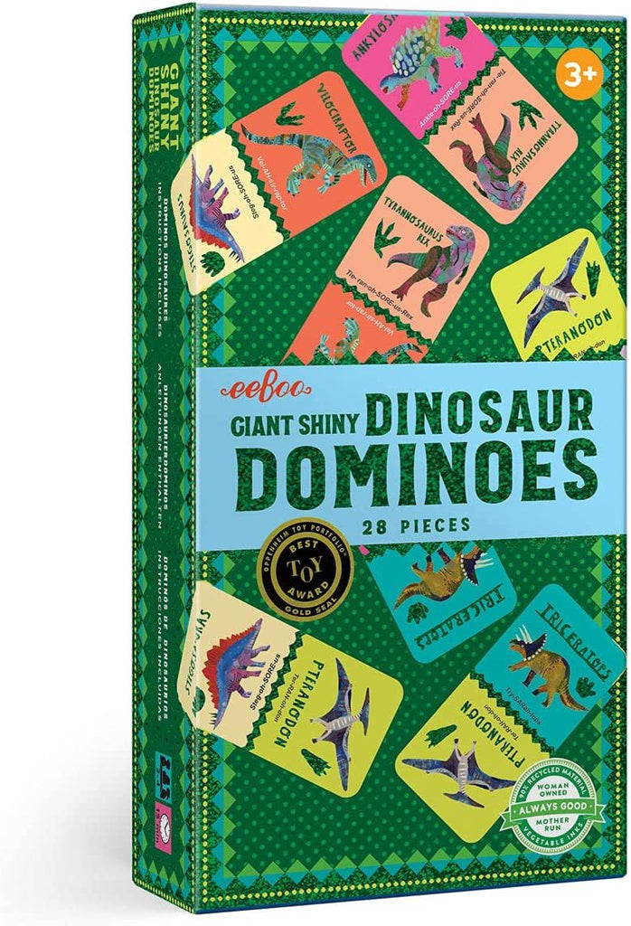 Giant Shiny Dinosaur Dominoes