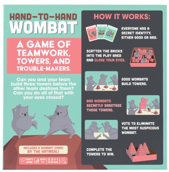 Hand-to-Hand Wombat (by Exploding Kittens)