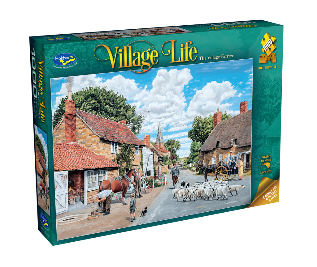 Village Life: The Village Farrier (1000pc Jigsaw)