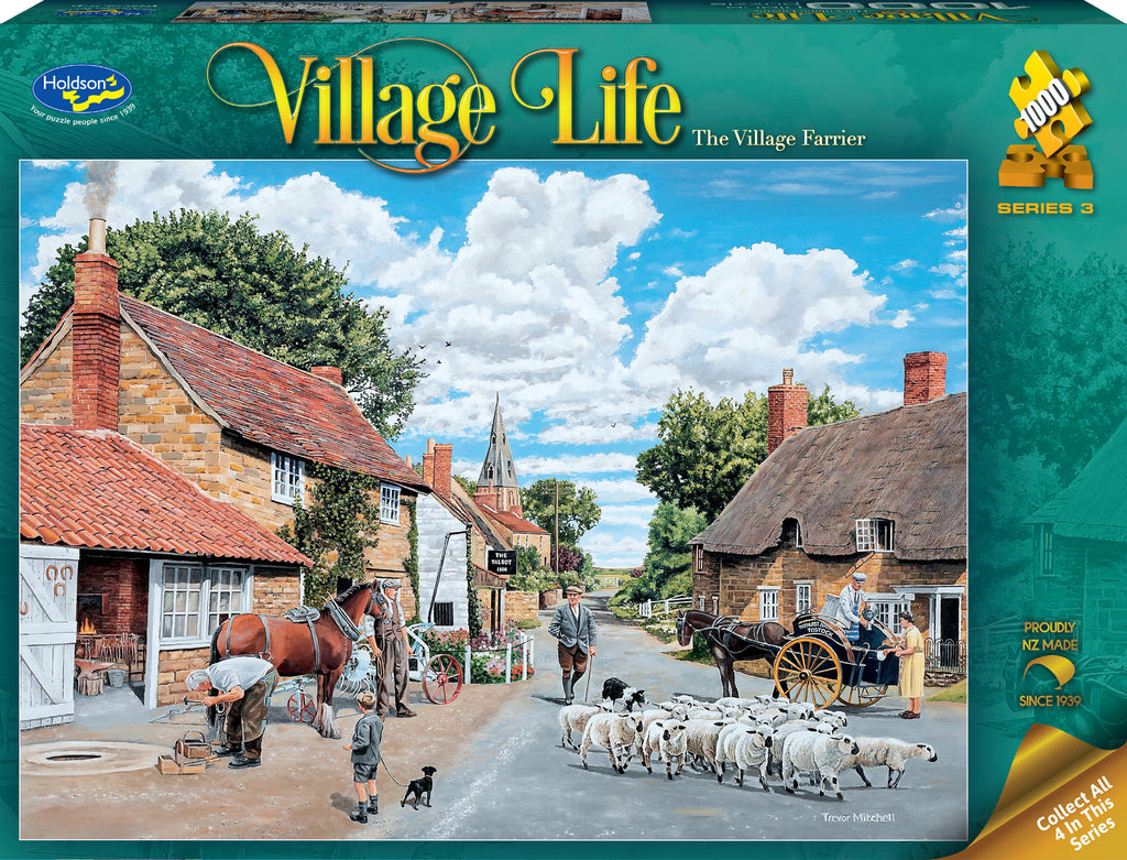 Village Life: The Village Farrier (1000pc Jigsaw)