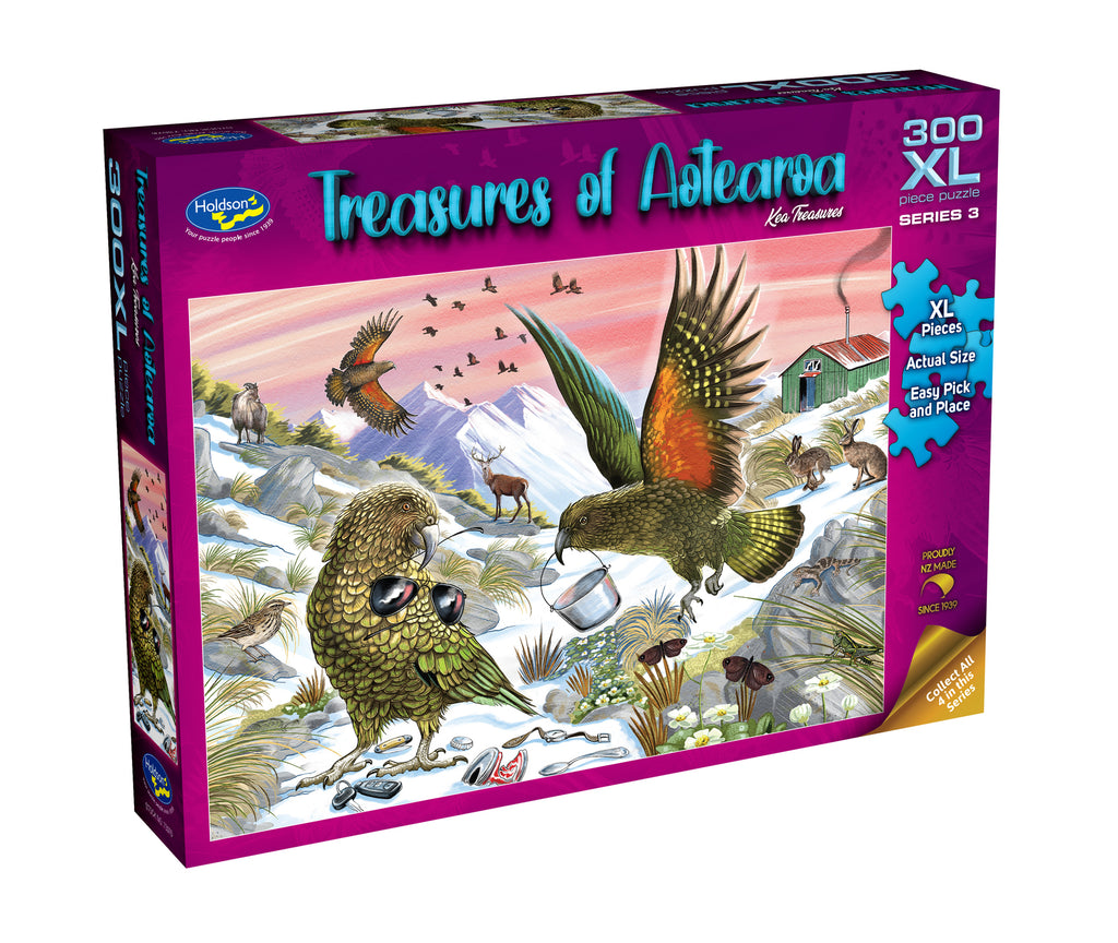 Treasures of Aotearoa: Kea Treasures (300pc Jigsaw)