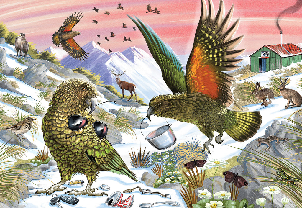 Treasures of Aotearoa: Kea Treasures (300pc Jigsaw)