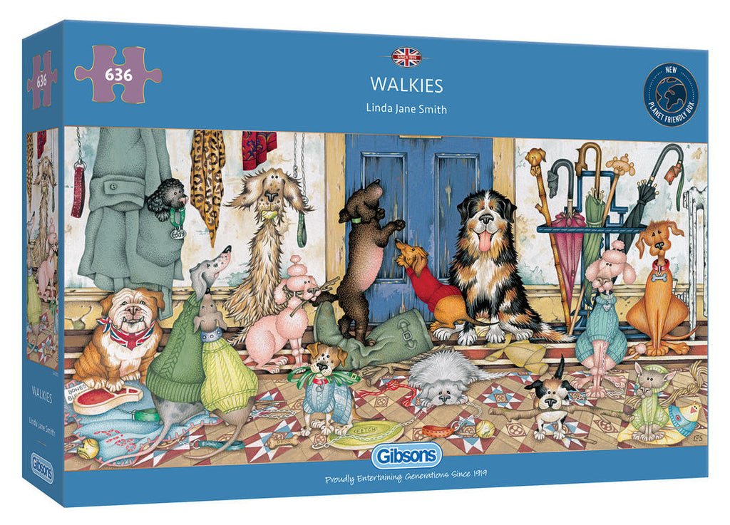 Gibsons: Walkies (636pc Jigsaw)