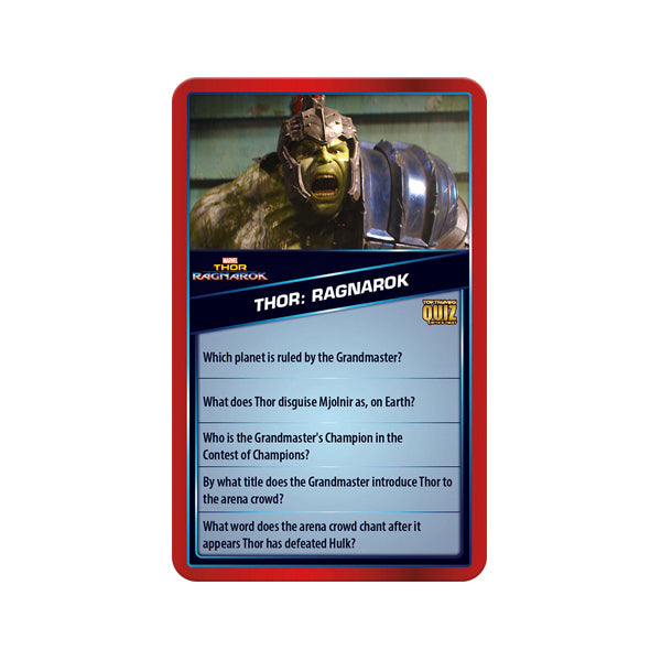 Top Trumps: Marvel Cinematic Universe Quiz