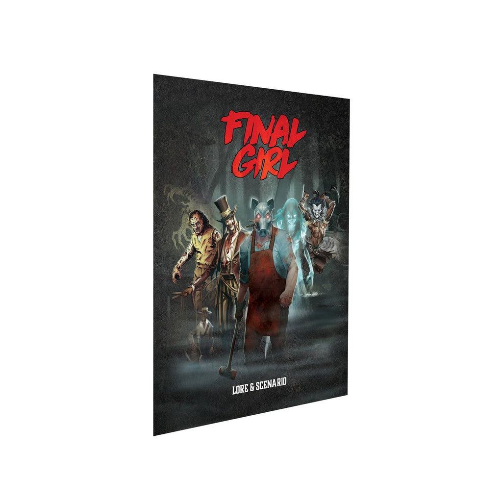 Final Girl (Board Game): Lore & Scenario Book (Season 1)