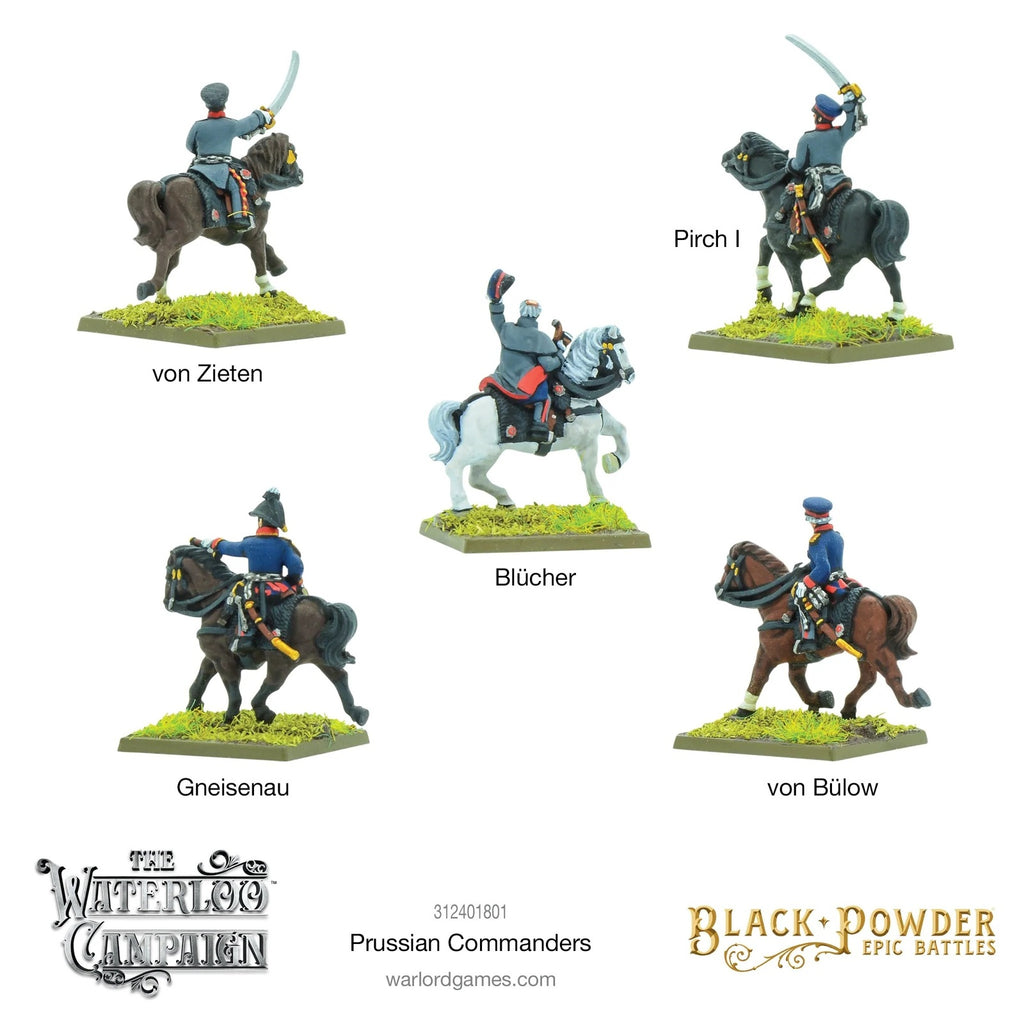 Black Powder Epic Battles - Napoleonic Prussian Commanders