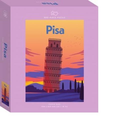 Travel Poster: Pisa (500pc Jigsaw)