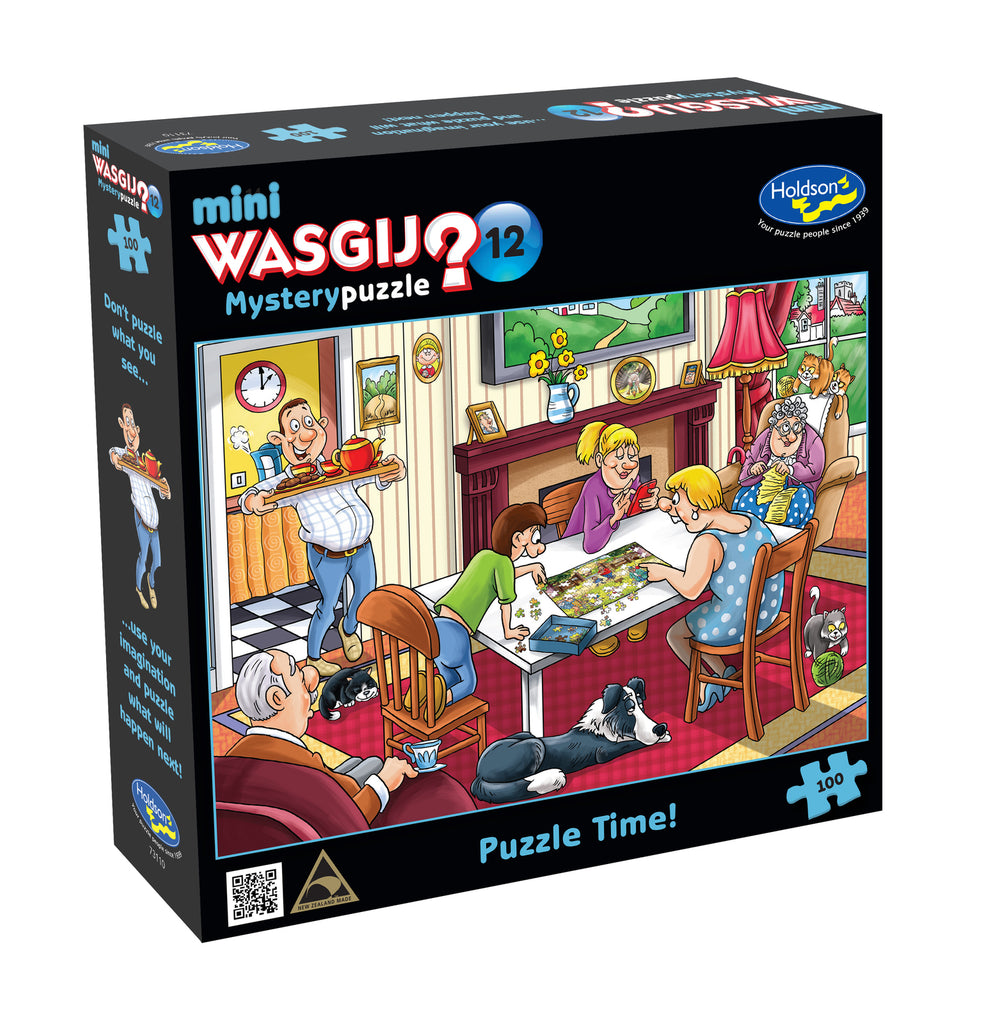 Mini Wasgij? Mystery #12: Puzzle Time! (100pc Jigsaw)