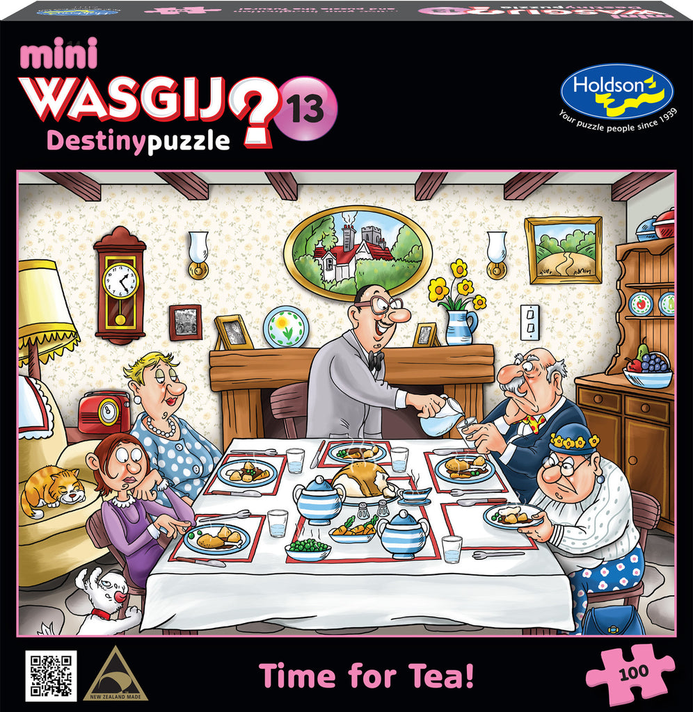 Mini Wasgij? Destiny #13: Time for Tea! (100pc Jigsaw)