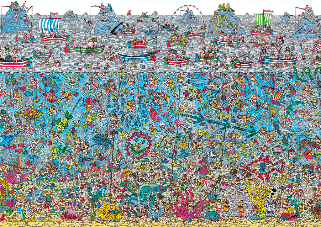 Where's Wally? Deep Sea Divers (100pc Jigsaw)