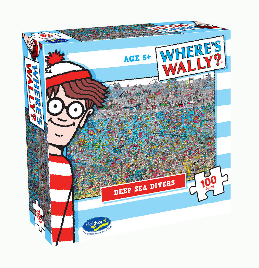 Where's Wally? Deep Sea Divers (100pc Jigsaw)