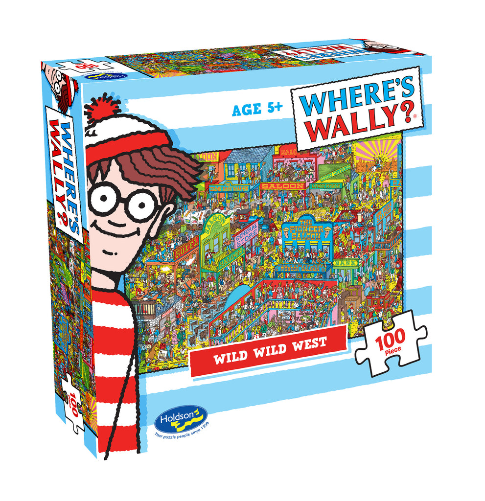 Where's Wally? Wild Wild West (100pc Jigsaw)