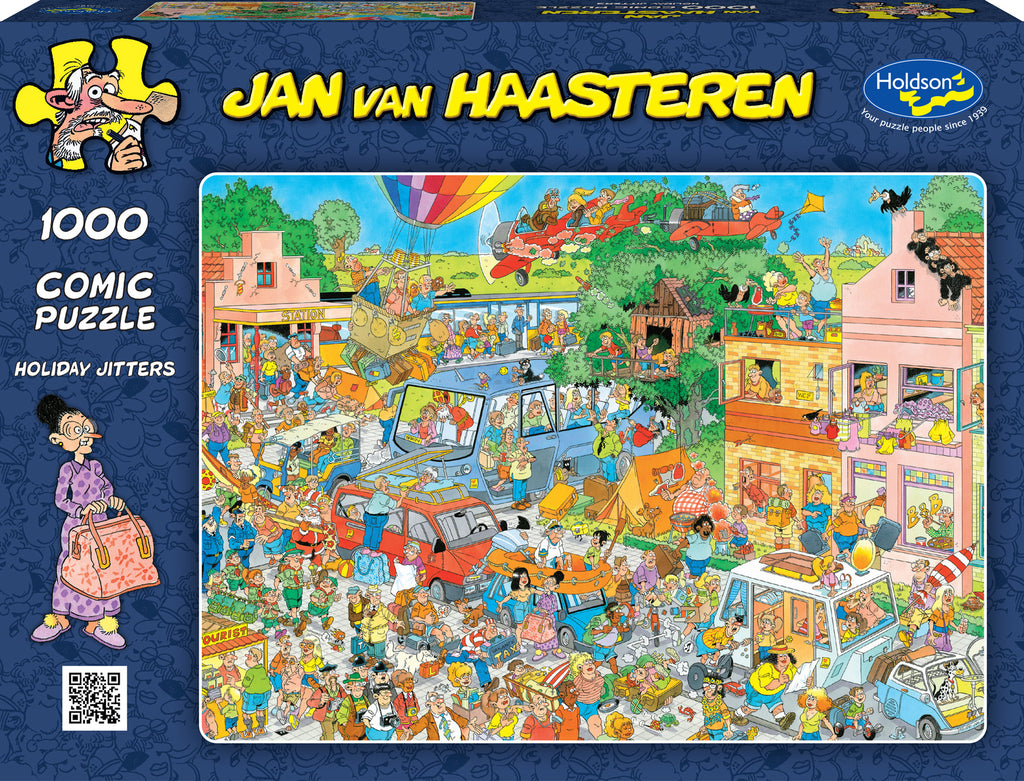 Jan van Haasteren: Holiday Jitters (1000pc Jigsaw)