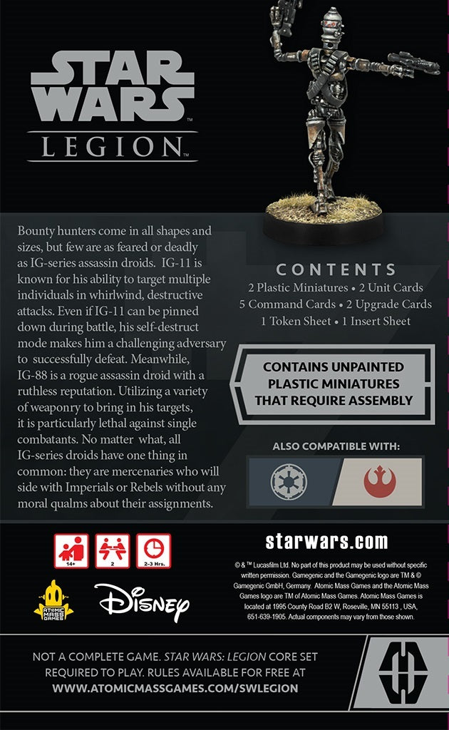 Star Wars Legion: IG-Series Assassin Droid