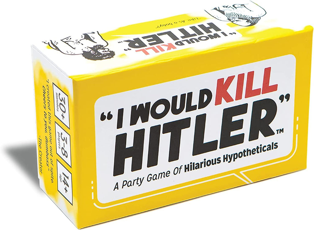 "I Would Kill Hitler" A Party Game of Hilarious Hypotheticals