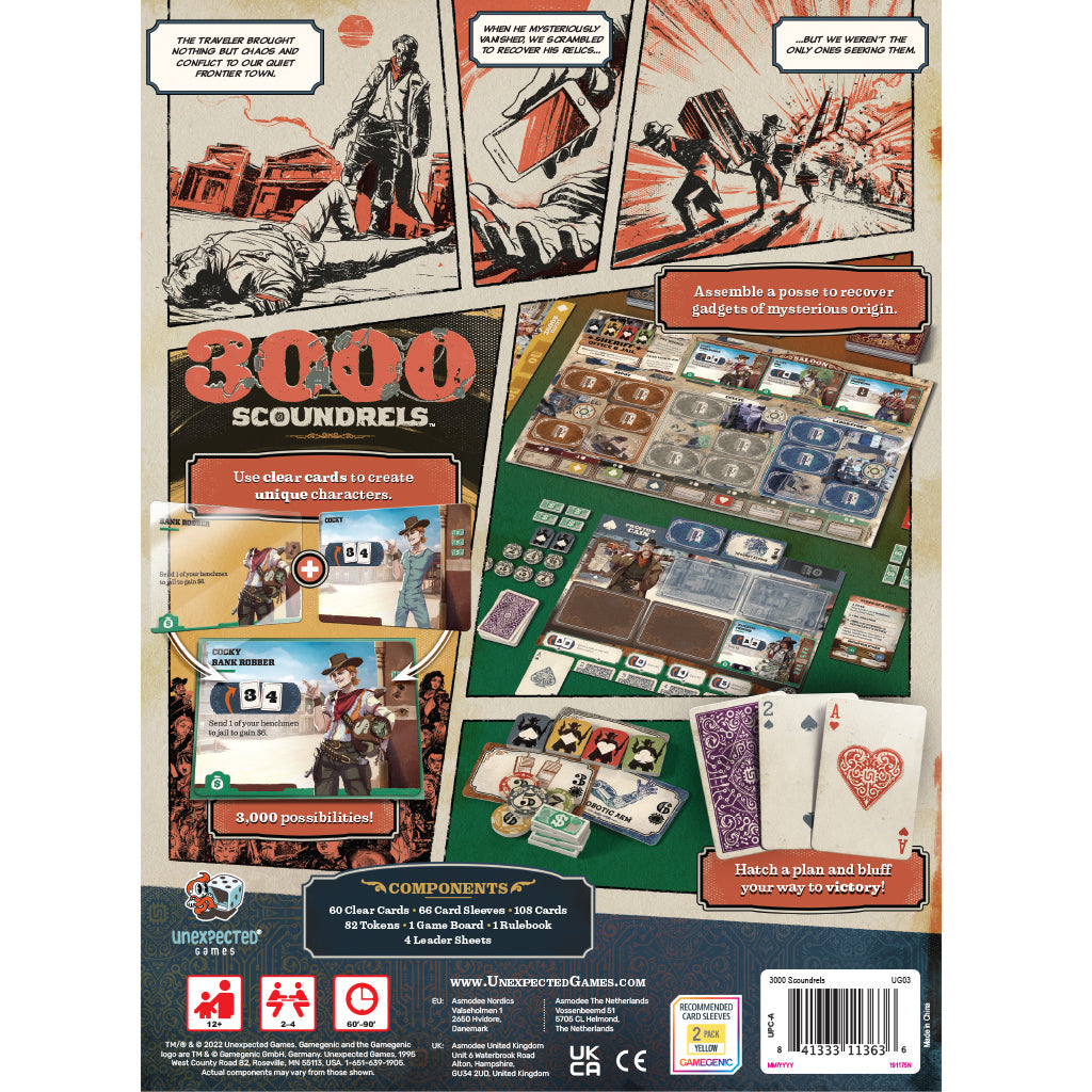 3000 Scoundrels (Card Game)