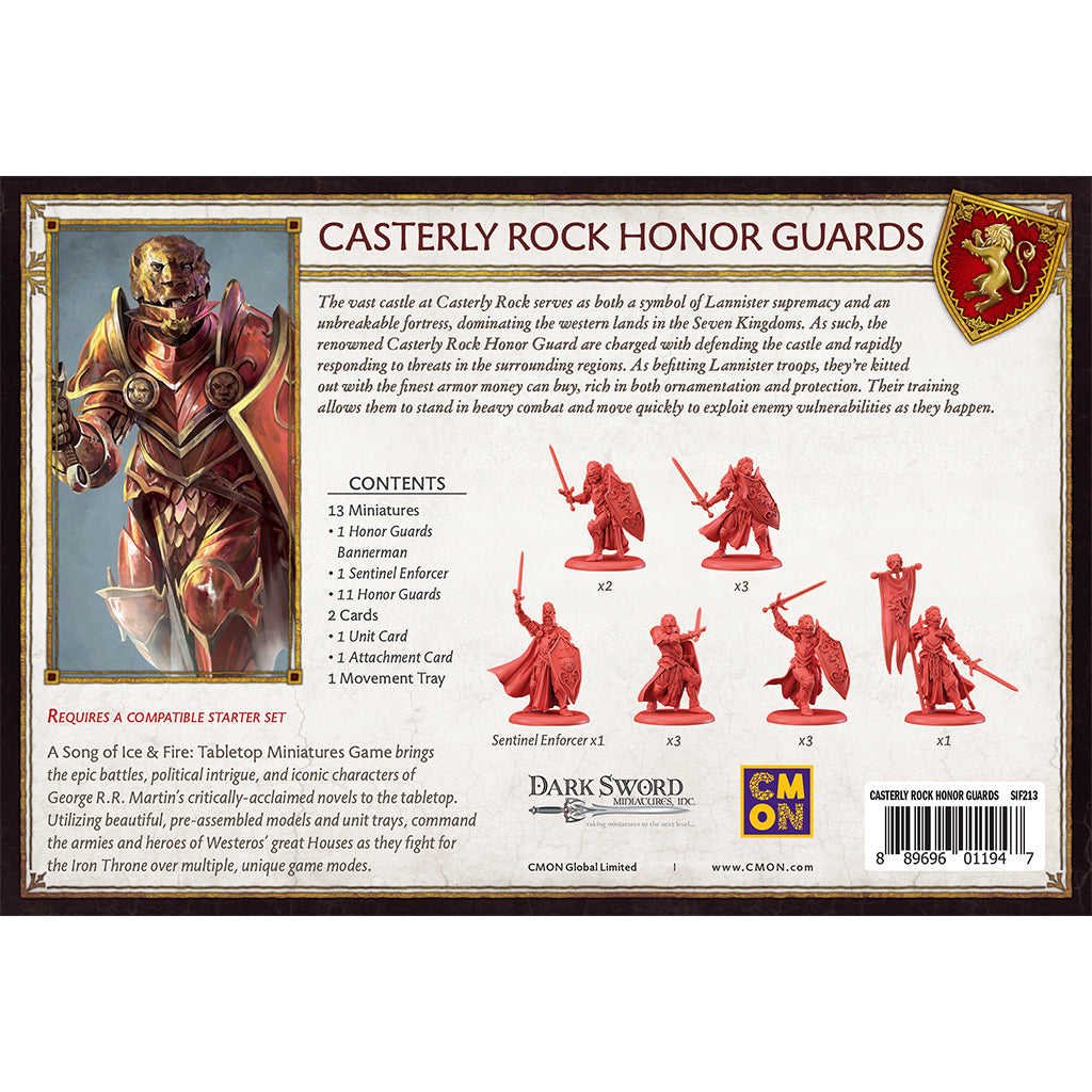 A Song of Ice & Fire TMG: Casterly Rock Honor Guards
