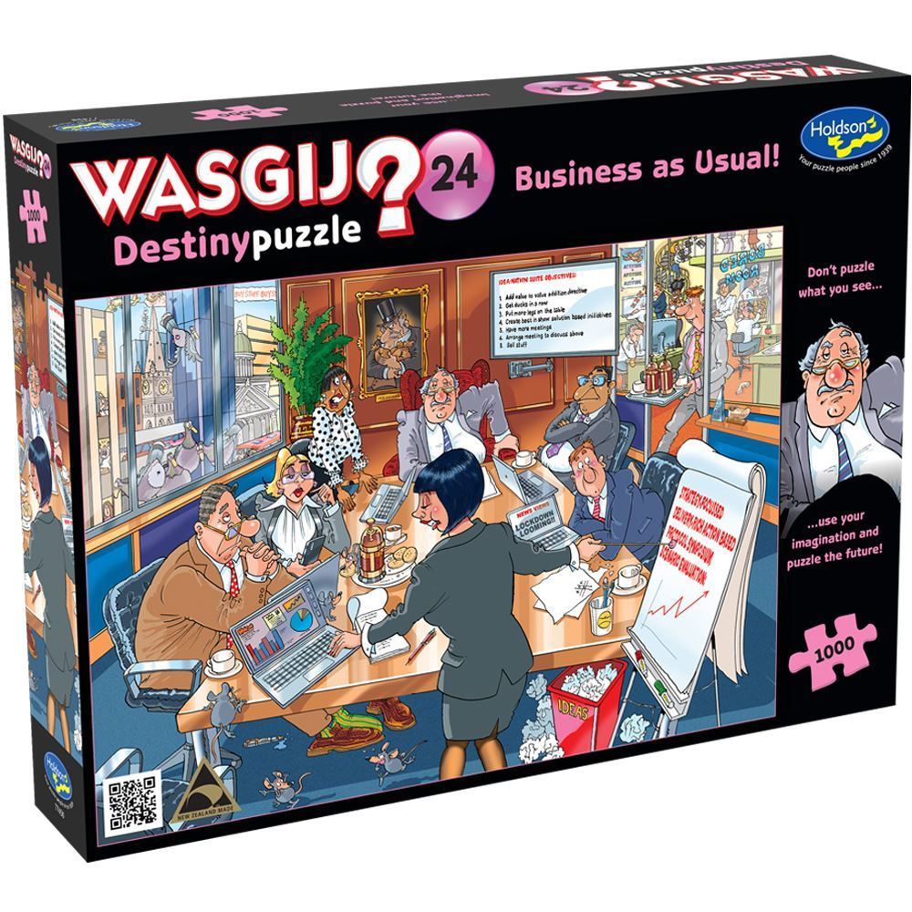 Wasgij? Destiny #24: Business as Usual! (1000pc Jigsaw)