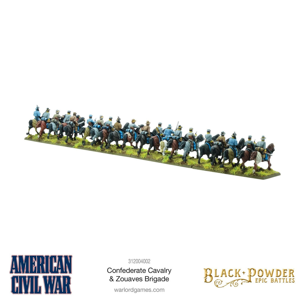 Black Powder Epic Battles: American Civil War - Confederate Cavalry & Zouaves Brigade