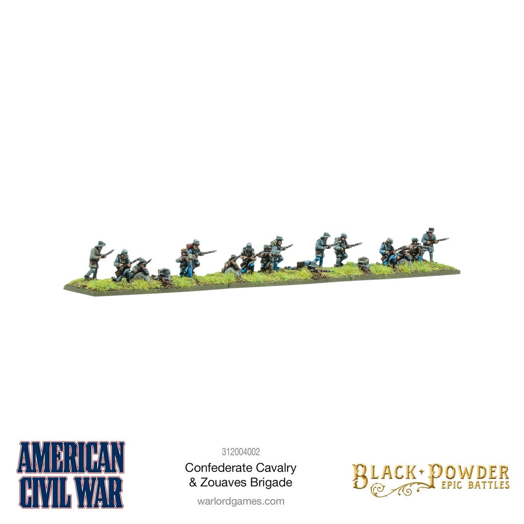 Black Powder Epic Battles: American Civil War - Confederate Cavalry & Zouaves Brigade