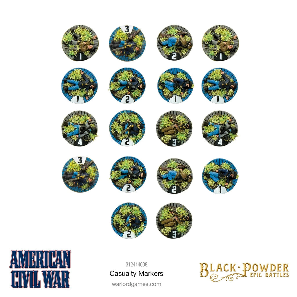 Black Powder Epic Battles: American Civil War - Casualty Markers