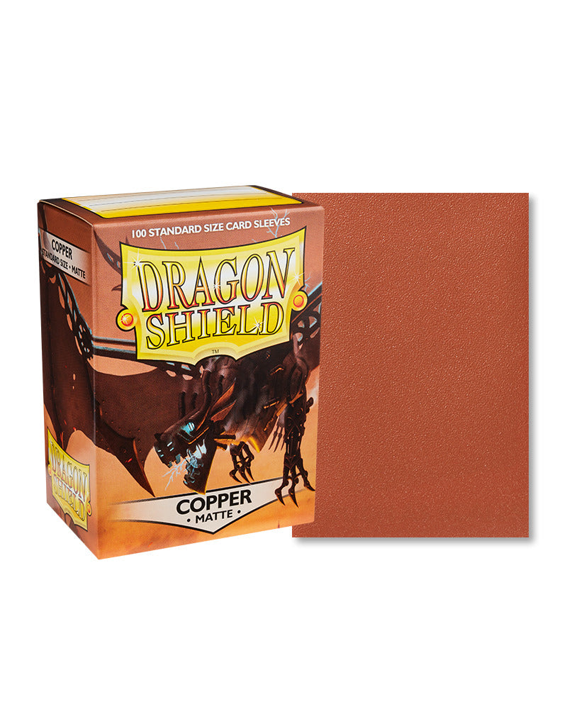 Dragon Shield: Matte Copper Sleeves