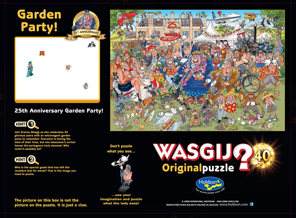 Wasgij? Original #40: Garden Party! (1000pc Jigsaw)