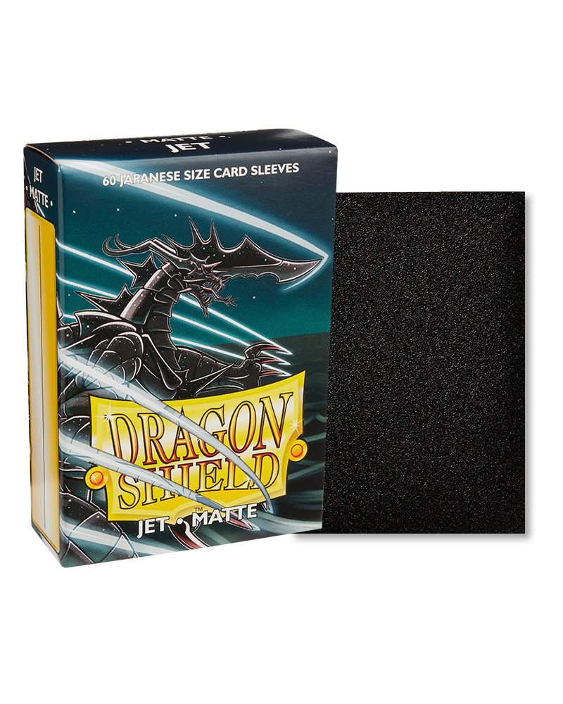 Dragon Shield: Matte Jet Sleeves - Japanese Size