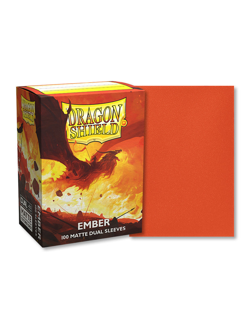 Dragon Shield: Dual Matte Ember Sleeves