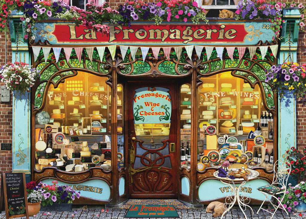 Time to Shop: La Fromagerie (1000pc Jigsaw)