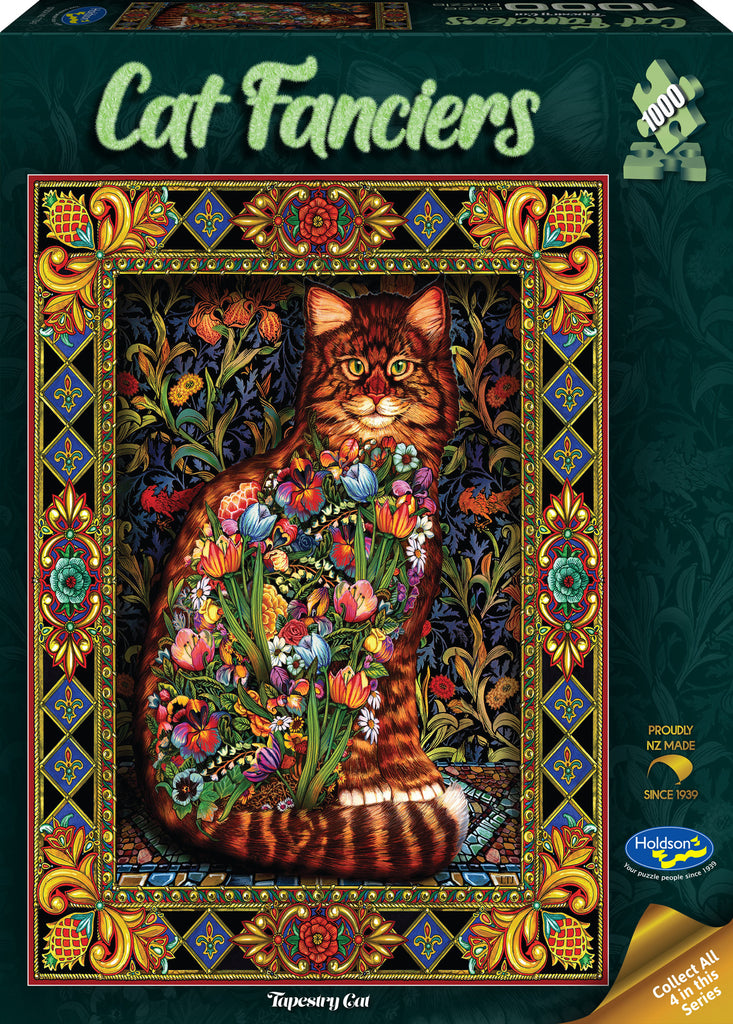 Cat Fanciers: Tapestry Cat (1000pc Jigsaw)