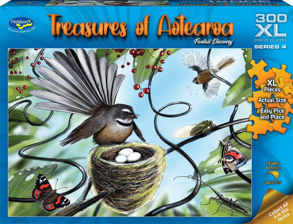 Treasures of Aotearoa: Fantail Discovery (300pc Jigsaw)