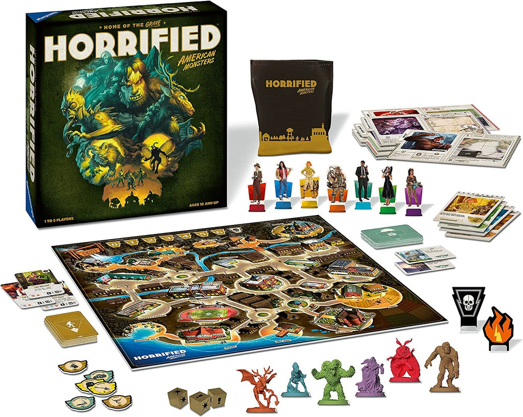 Horrified - American Monsters (Board Game)