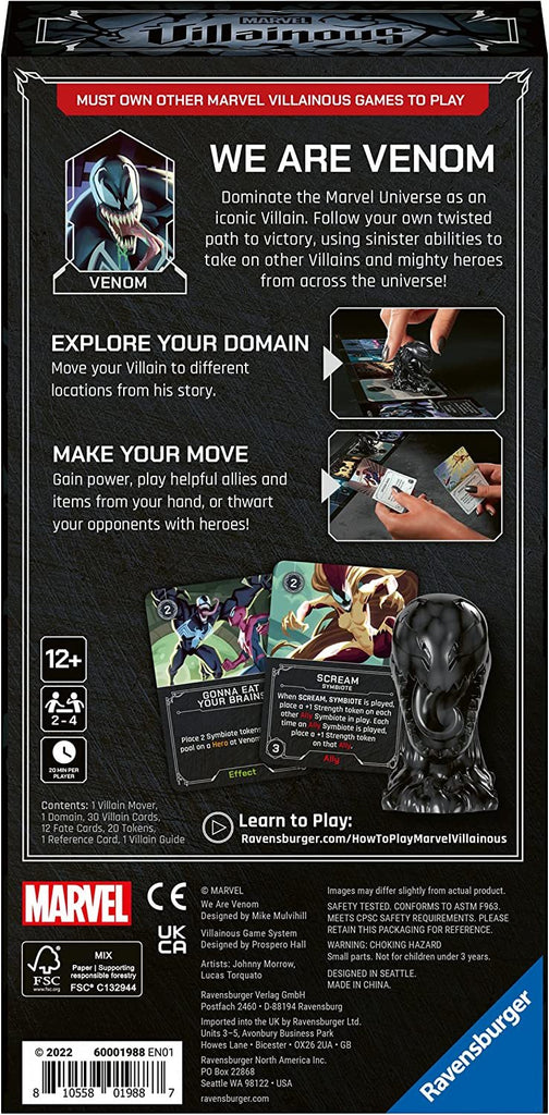 Marvel Villainous: We Are Venom (Expansion)