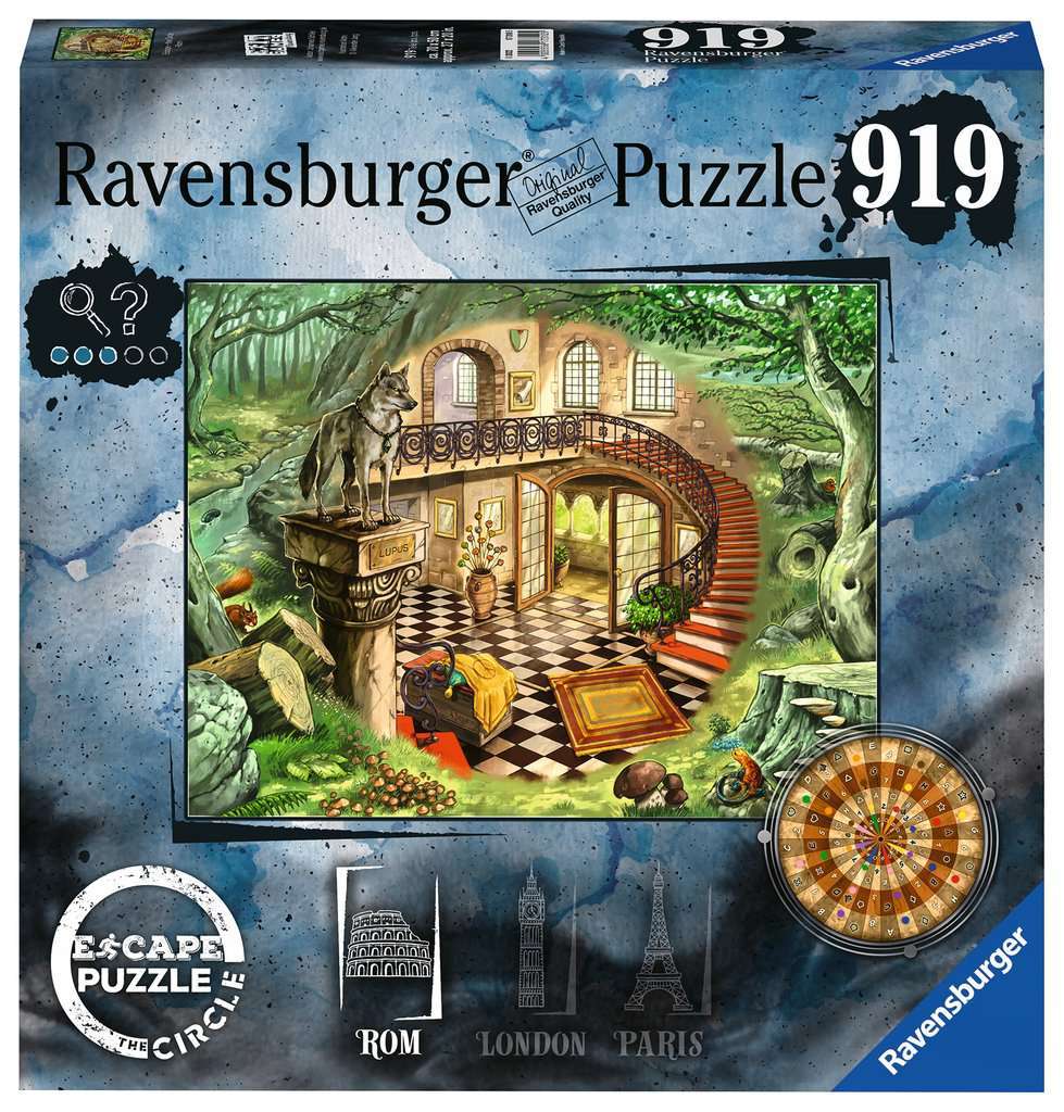 Ravensburger: Escape the Circle - Rome (919pc Jigsaw)