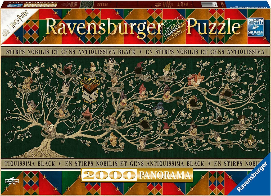 Ravensburger: Harry Potter - The Black Family Tree Panorama (2000pc Jigsaw)